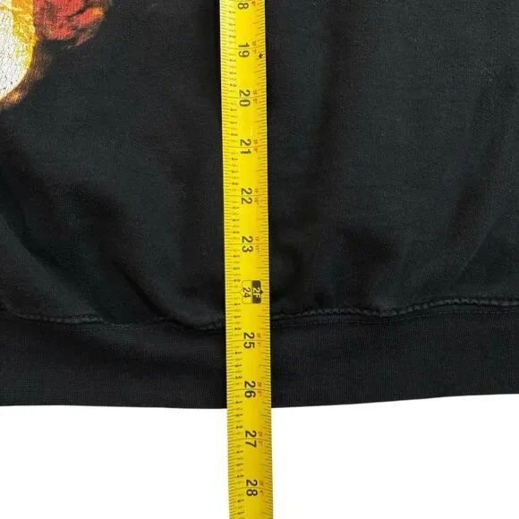 Meshuggah Immutable Black Full Zip Hoodie Big Logos Band Merch Men's Size L